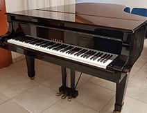 Pianoforte a coda, piano terra